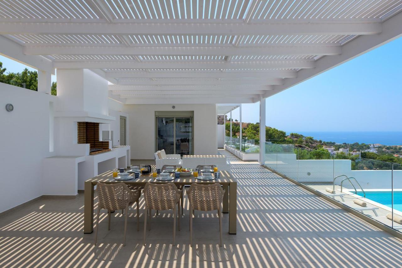 Villa Allegra With Pool In Pefkos, Lindos Area Pefki  Exterior photo
